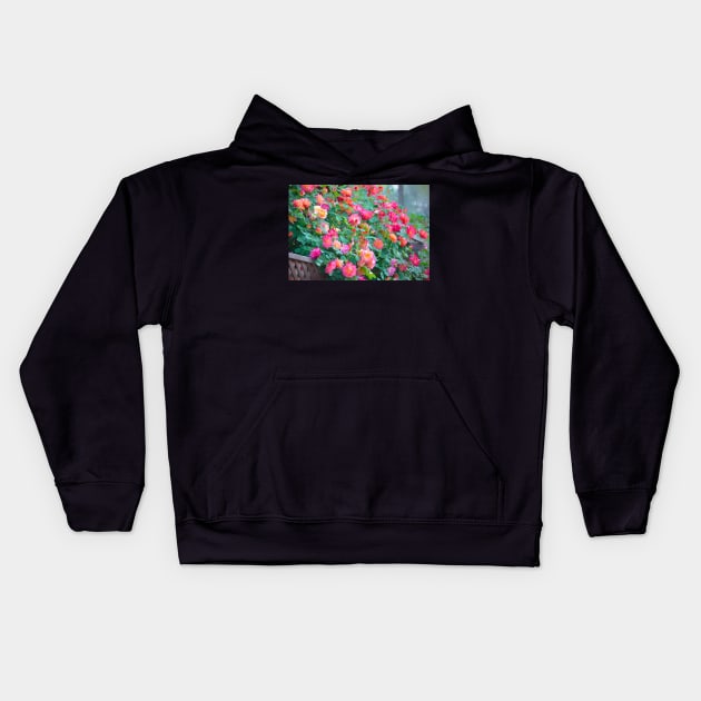 Rose 360 Kids Hoodie by secretgardener